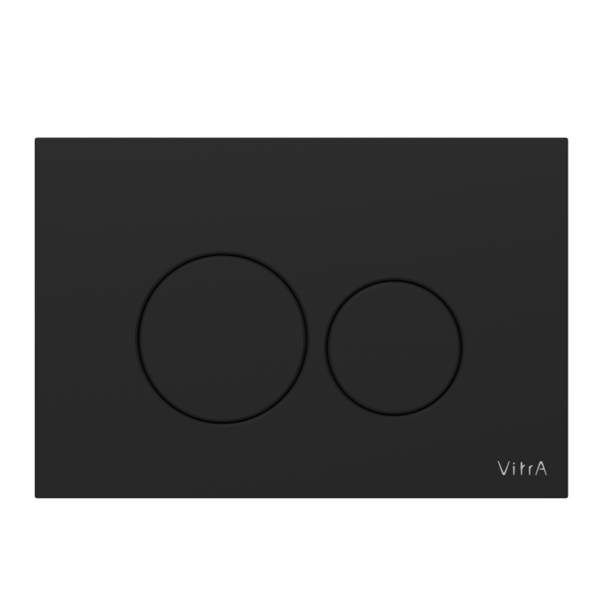 Кнопка смыва для инсталляции VITRA ORIGIN матовая черная 740-2411