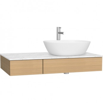 Модуль под раковину VITRA ORIGIN 90 см с выдвижным ящиком, правосторонний, дуб Модуль под раковину VITRA ORIGIN 90 см с выдвижным ящиком, правосторонний, дуб